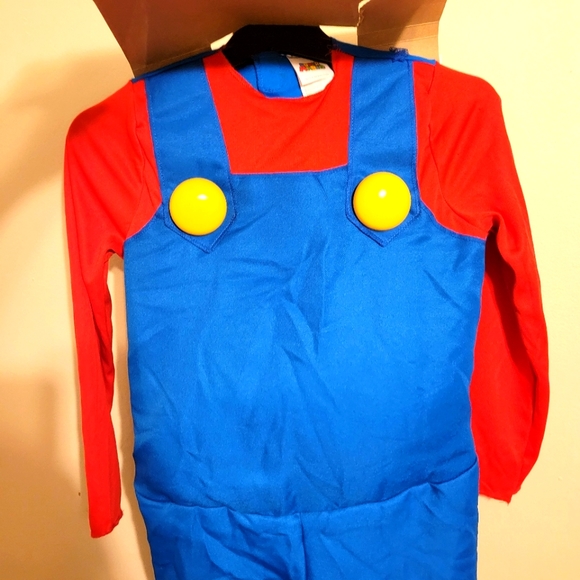 Disguise Costumes Nwt Super Mario Mario Costume For Kids Small Age
